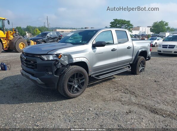 1GCPTEEK3S1193772 2025 CHEVROLET COLORADO Серебряный Передняя левая четверть