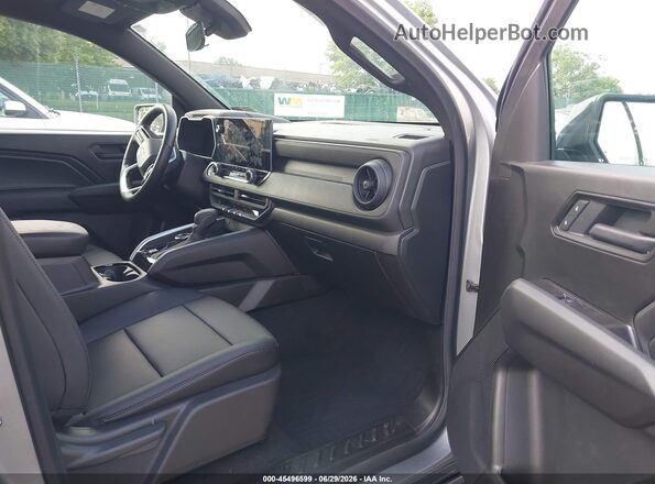 1GCPTEEK3S1193772 2025 CHEVROLET COLORADO Серебряный Вид салона спереди
