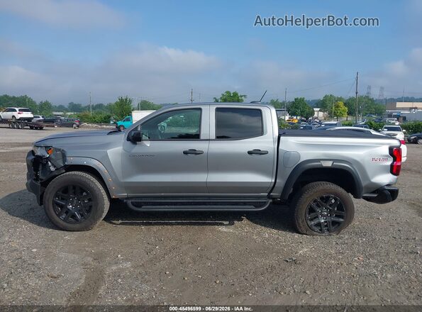 1GCPTEEK3S1193772 2025 CHEVROLET COLORADO Серебряный Вид задней части салона