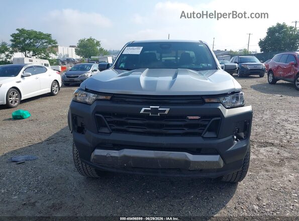 1GCPTEEK3S1193772 2025 CHEVROLET COLORADO Серебряный Вид панели приборов