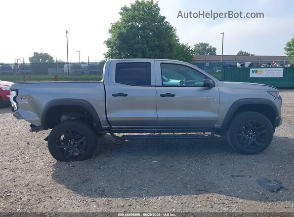 1GCPTEEK3S1193772 2025 CHEVROLET COLORADO Серебряный Вид щитка приборов