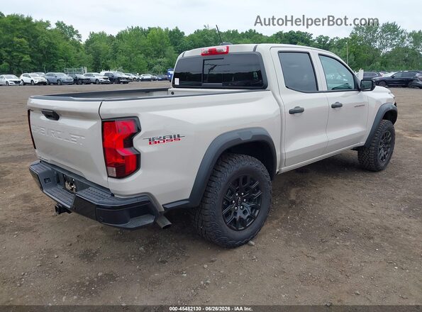1GCPTEEK3T1170543 2026 CHEVROLET COLORADO Cream უკანა მარჯვენა