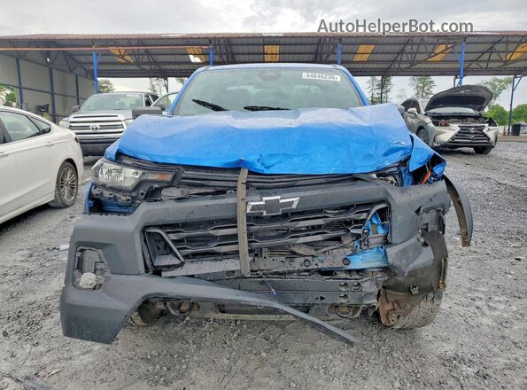 1GCPTEEK5P1147139 2023 CHEVROLET COLORADO Blue Widok z przodu