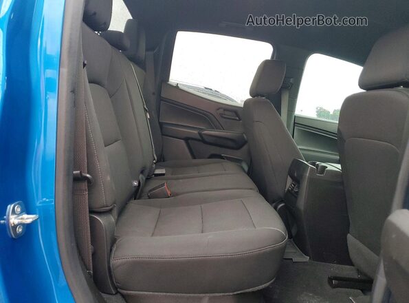 1GCPTEEK5P1147139 2023 CHEVROLET COLORADO Blue Widok tylnych siedzeń