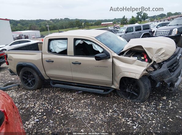 1GCPTEEK5P1172025 2023 CHEVROLET COLORADO Gold Vista interior trasera