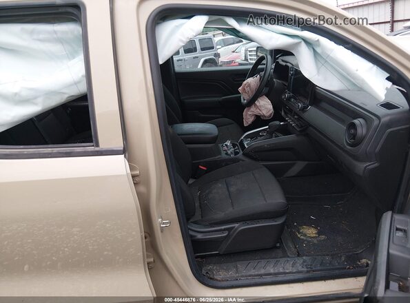 1GCPTEEK5P1172025 2023 CHEVROLET COLORADO Gold Vista interior delantera
