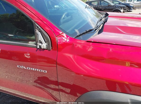 1GCPTEEK5R1229956 2024 CHEVROLET COLORADO Red Widok z przodu