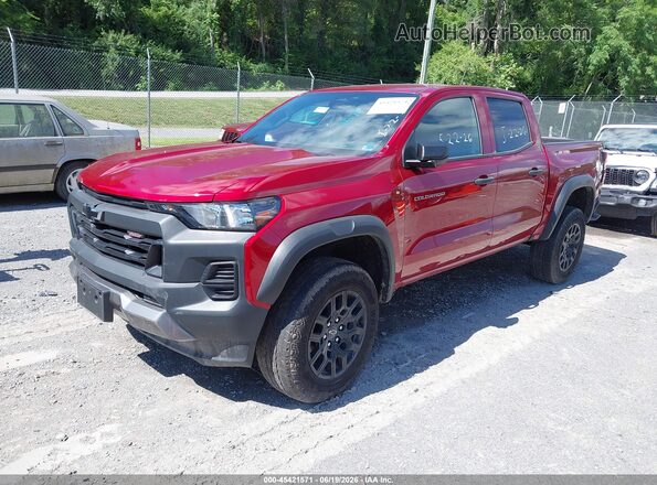 1GCPTEEK5R1229956 2024 CHEVROLET COLORADO Red Przód lewy