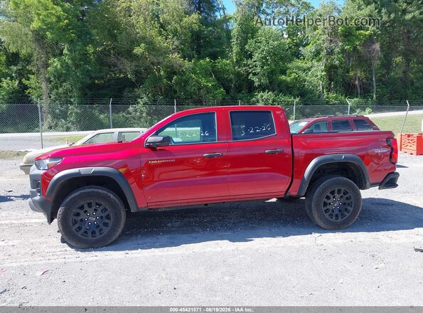 1GCPTEEK5R1229956 2024 CHEVROLET COLORADO Red Widok wnętrza 360 stopni