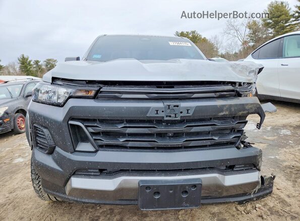 1GCPTEEK5S1230157 2025 CHEVROLET COLORADO Gray წინა ხედი