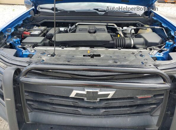 1GCPTEEK6P1170512 2023 CHEVROLET COLORADO Blue Вид задньої частини салону
