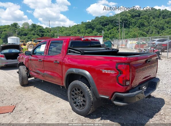 1GCPTEEK6R1316314 2024 CHEVROLET COLORADO Red Задня ліва чверть