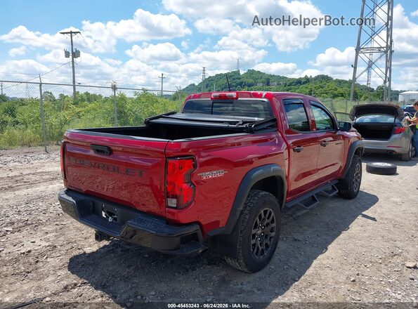 1GCPTEEK6R1316314 2024 CHEVROLET COLORADO Red Задня права чверть