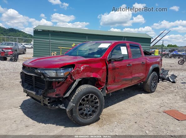 1GCPTEEK6R1316314 2024 CHEVROLET COLORADO Red Передня ліва чверть