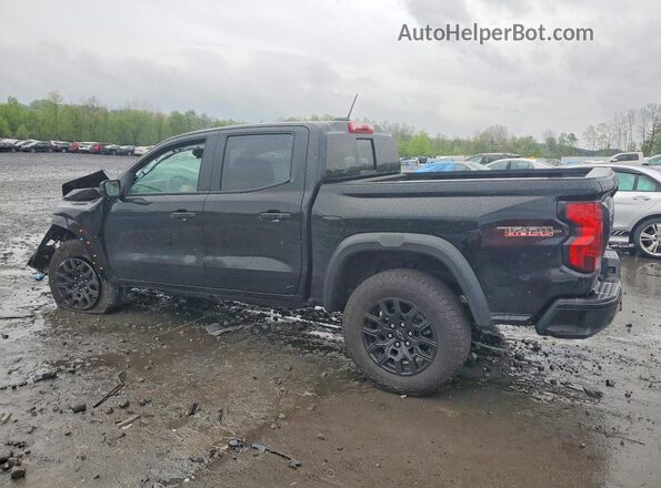 1GCPTEEK8S1245347 2025 CHEVROLET COLORADO Black უკანა მარცხენა