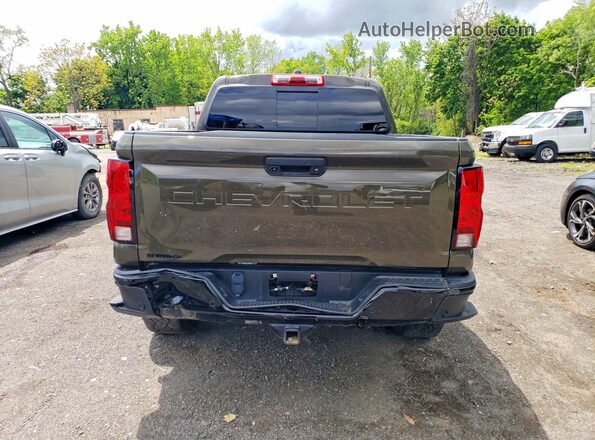 1GCPTEEK9P1139013 2023 CHEVROLET COLORADO Brown Հետևի տեսք
