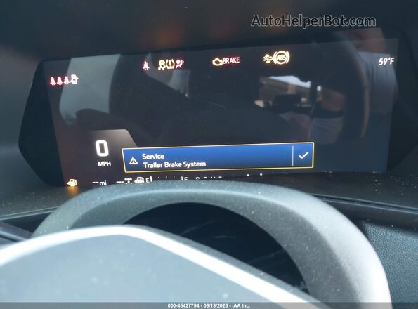 1GCPTEEK9S1182291 2025 CHEVROLET COLORADO Black Vista de los asientos traseros