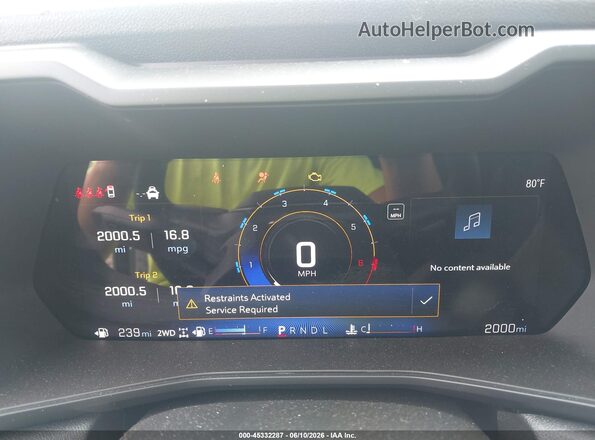 1GCPTEEK9S1206394 2025 CHEVROLET COLORADO Gray 