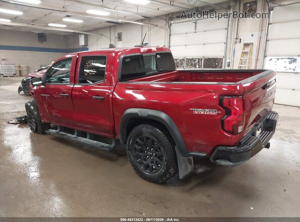 1GCPTEEKXR1133353 2024 CHEVROLET COLORADO Red Հետևի ձախ