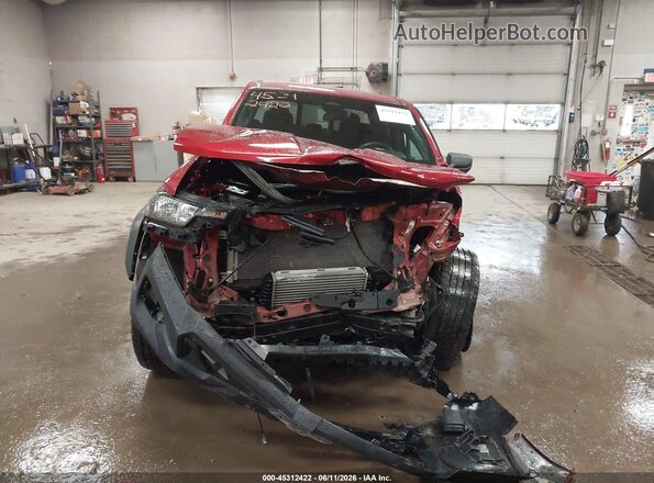 1GCPTEEKXR1133353 2024 CHEVROLET COLORADO Red Դիմացի տեսք