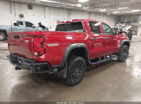 1GCPTEEKXR1133353 2024 CHEVROLET COLORADO Red Հետևի աջ