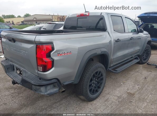 1GCPTEEKXR1195786 2024 CHEVROLET COLORADO Серебряный Задняя правая четверть