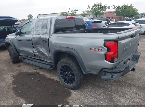 1GCPTEEKXR1195786 2024 CHEVROLET COLORADO Серебряный Задняя левая четверть