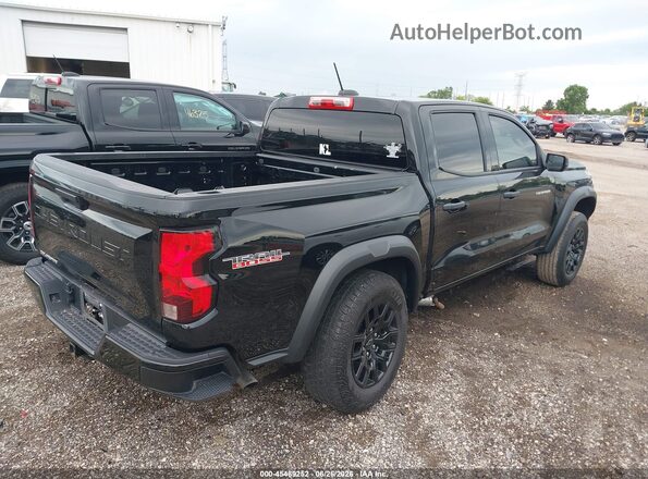 1GCPTEEKXR1215325 2024 CHEVROLET COLORADO Black Tył prawy