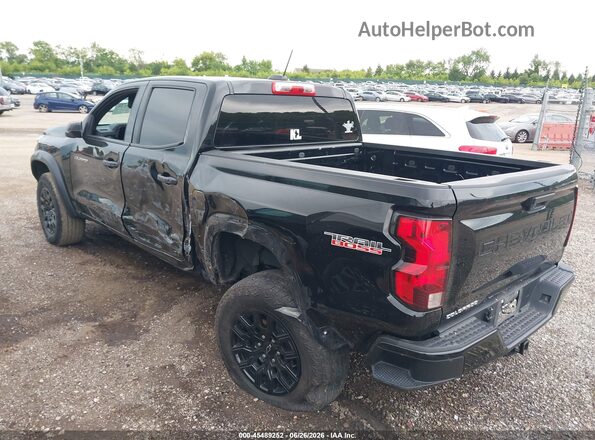 1GCPTEEKXR1215325 2024 CHEVROLET COLORADO Black Tył lewy