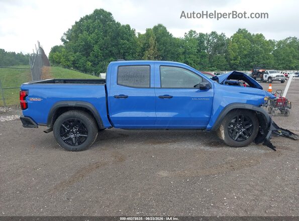 1GCPTEEKXS1176399 2025 CHEVROLET COLORADO Blue Rear interior view