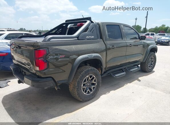 1GCPTFEK1P1256056 2023 CHEVROLET COLORADO Коричневый Задняя правая четверть