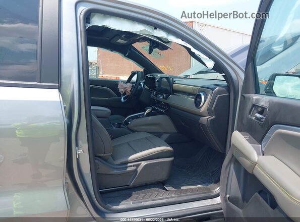 1GCPTFEK3P1261470 2023 CHEVROLET COLORADO Серый Вид салона спереди