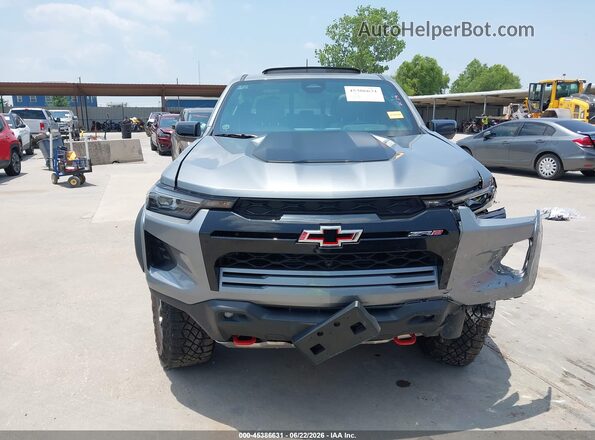 1GCPTFEK3P1261470 2023 CHEVROLET COLORADO Серый Вид задней части салона