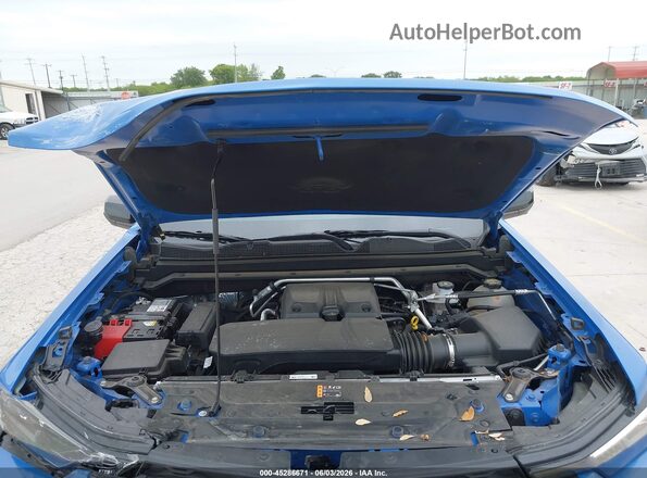 1GCPTFEK6S1147486 2025 CHEVROLET COLORADO Blue Rear view