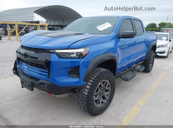 1GCPTFEK6S1147486 2025 CHEVROLET COLORADO Blue Front left
