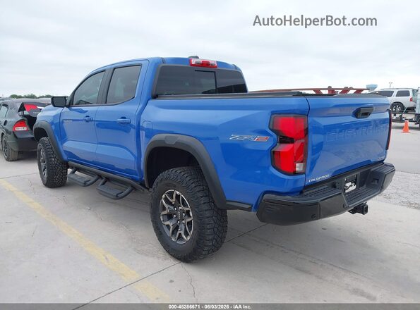 1GCPTFEK6S1147486 2025 CHEVROLET COLORADO Blue Rear left