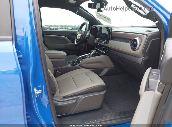 1GCPTFEK6S1147486 2025 CHEVROLET COLORADO Blue Front interior view
