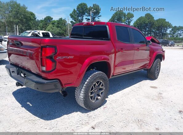 1GCPTFEK8S1195698 2025 CHEVROLET COLORADO Red Trasero derecho