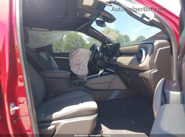 1GCPTFEK8S1195698 2025 CHEVROLET COLORADO Red Vista interior delantera