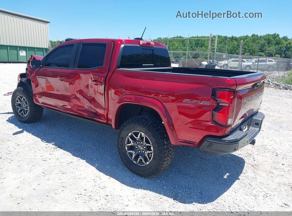 1GCPTFEK8S1195698 2025 CHEVROLET COLORADO Red Trasero izquierdo
