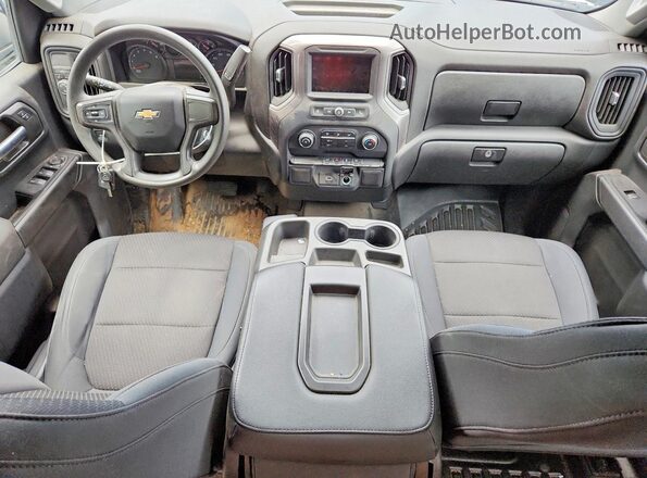 1GCPWAEH0LZ117515 2020 CHEVROLET SILVERADO White Առջևի վահանակի տեսք