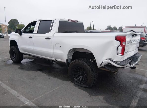 1GCPWBEF0LZ143908 2020 CHEVROLET SILVERADO Белый Задняя левая четверть