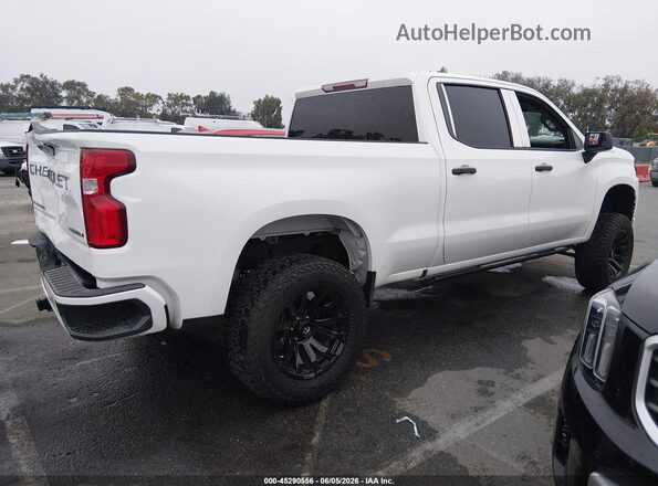 1GCPWBEF0LZ143908 2020 CHEVROLET SILVERADO Белый Задняя правая четверть