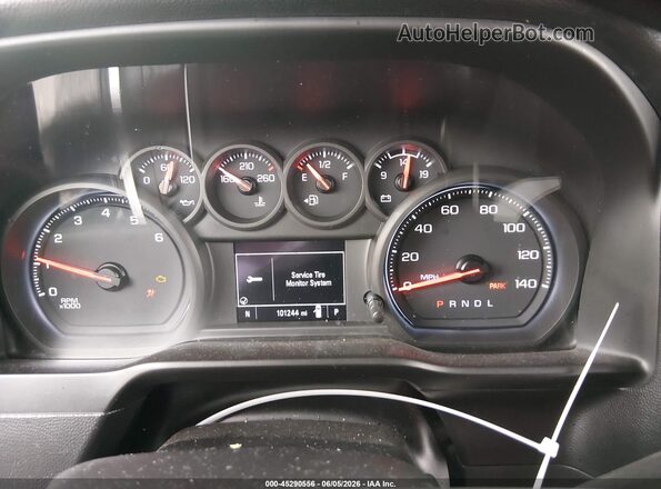 1GCPWBEF0LZ143908 2020 CHEVROLET SILVERADO Белый Вид задних сидений