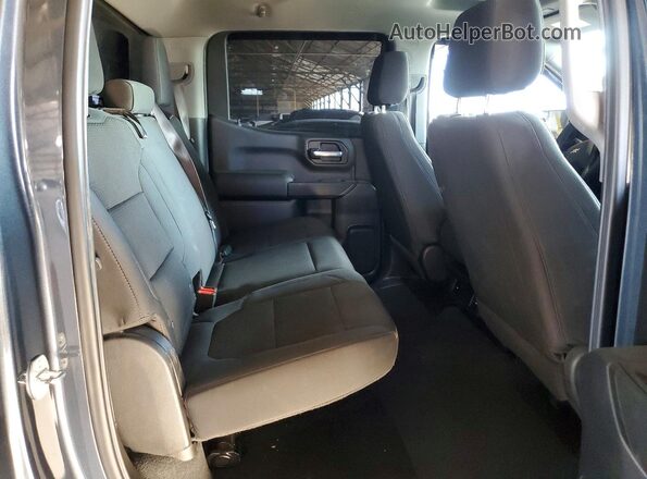 1GCPWBEF7LZ367001 2020 CHEVROLET SILVERADO Charcoal Rear seats view
