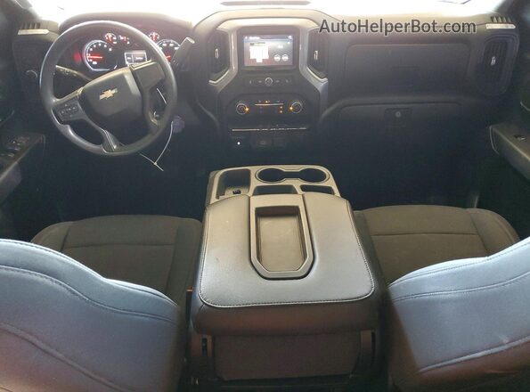 1GCPWBEF7LZ367001 2020 CHEVROLET SILVERADO Charcoal Dashboard view