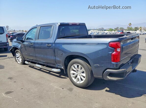 1GCPWBEH5LZ359982 2020 CHEVROLET SILVERADO Синий Задняя левая четверть