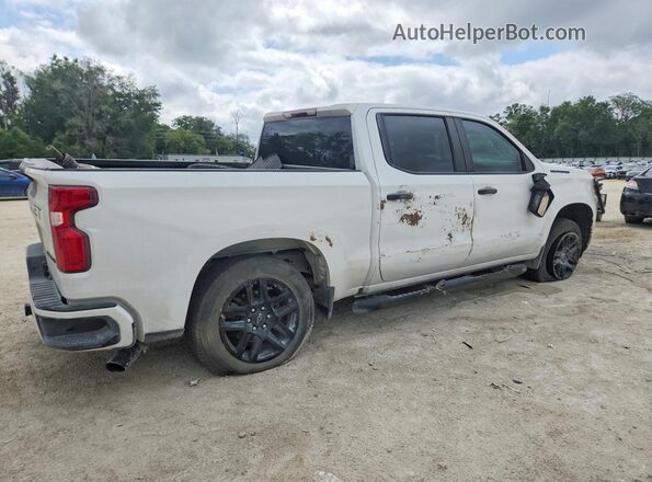 1GCPWBEKXMZ239527 2021 CHEVROLET SILVERADO White Задня права чверть