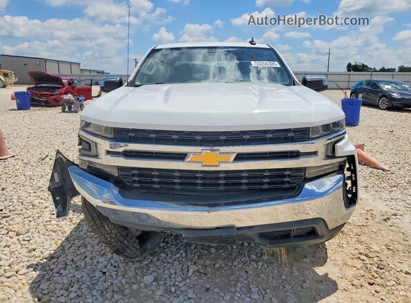 1GCPWCED3KZ152282 2019 CHEVROLET SILVERADO White Widok z przodu