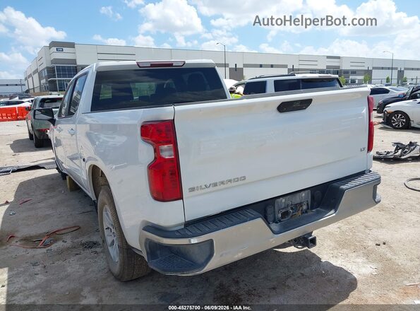 1GCPWCED4MZ129080 2021 CHEVROLET SILVERADO White Trasero izquierdo